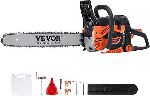 VEVOR 52CC 18-Inch Gas Chainsaw
