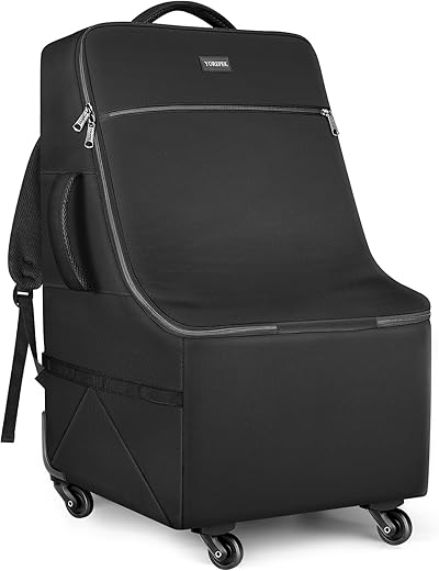 YOREPEK Rolling Car Seat Travel Bag