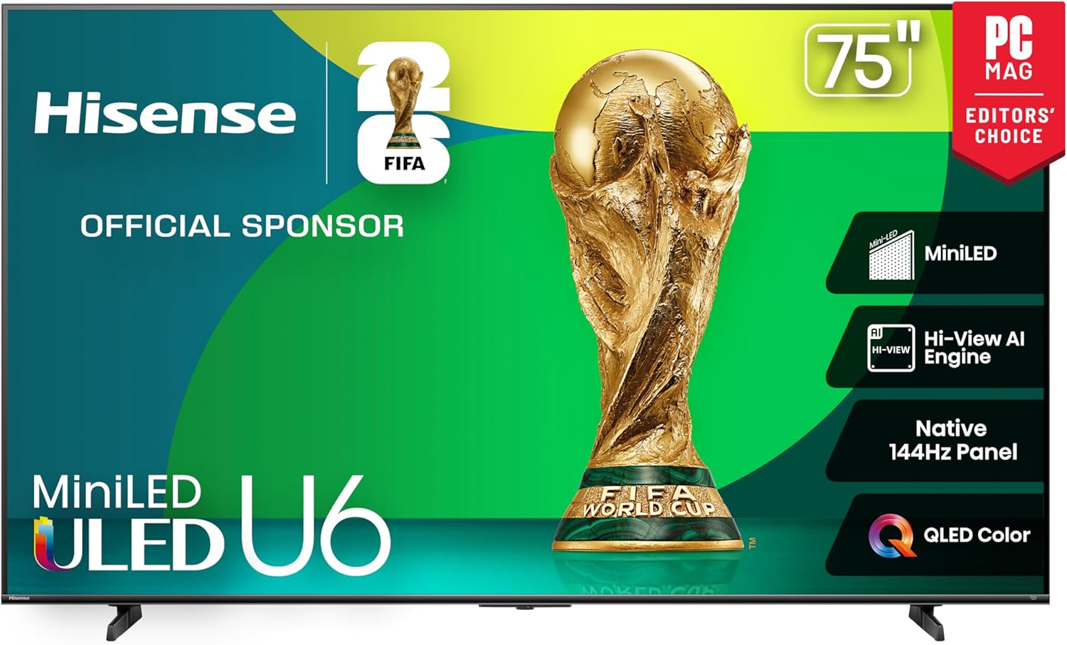 Hisense U6 75-inch Mini-LED