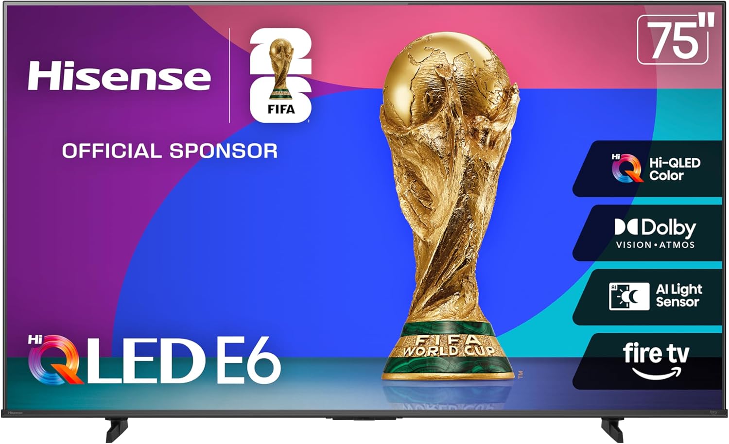 Hisense E6 Cinema 75-inch Hi-QLED